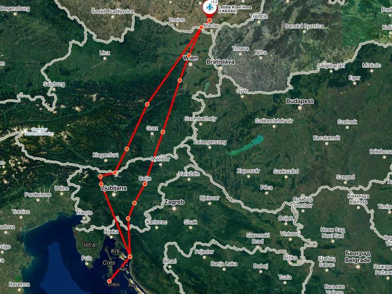 2026 - Dvoudenní výlet na Chorvatský ostrov Losinj